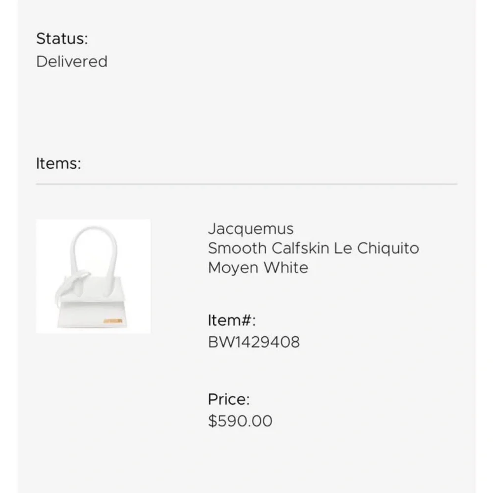 Jacquemus Light Blue Mini Bag - Picture 2 of 2